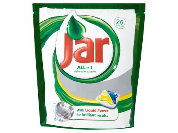 Jar All in 1 Капсулы для автоматических посудомоечных машин 39 шт, 634 г